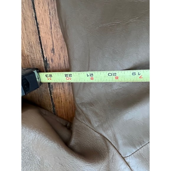 Vintage Romay Fur Collar Leather Jacket - Picture 9 of 11